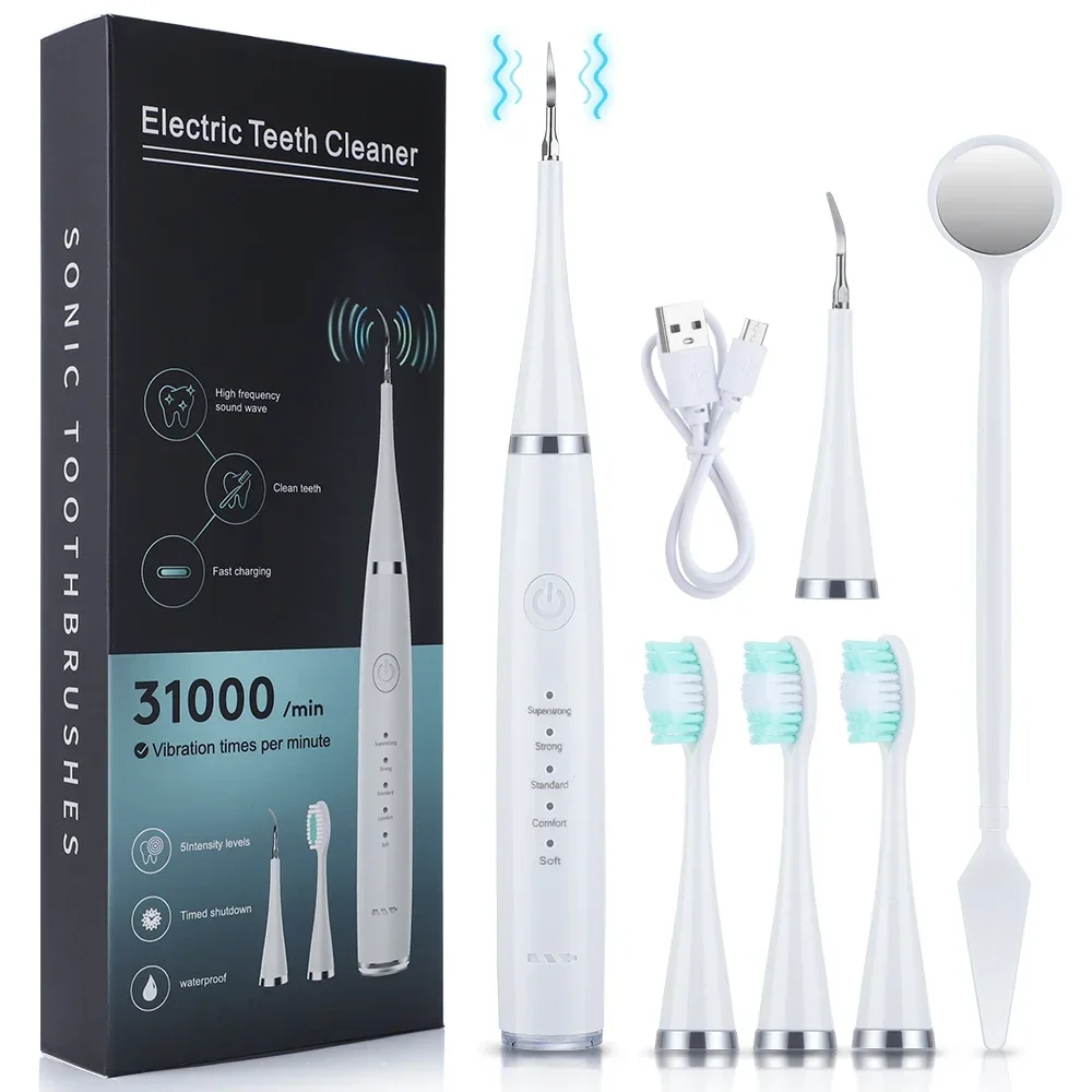 Whitening Teeth Dentist - Ultrasonic scaler for teeth cleaning tartar