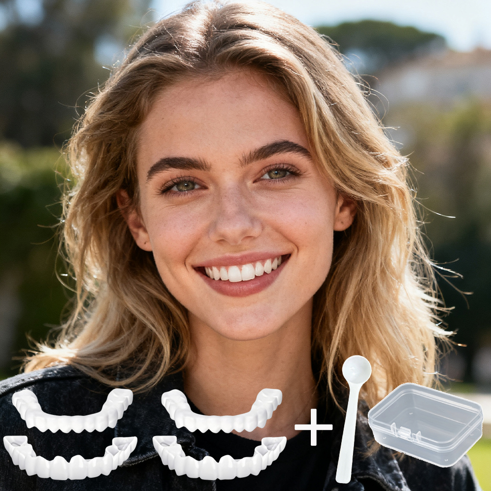Teeth Whitening Uneven - Uneven Teeth Fix Teeth Veneers Reusable