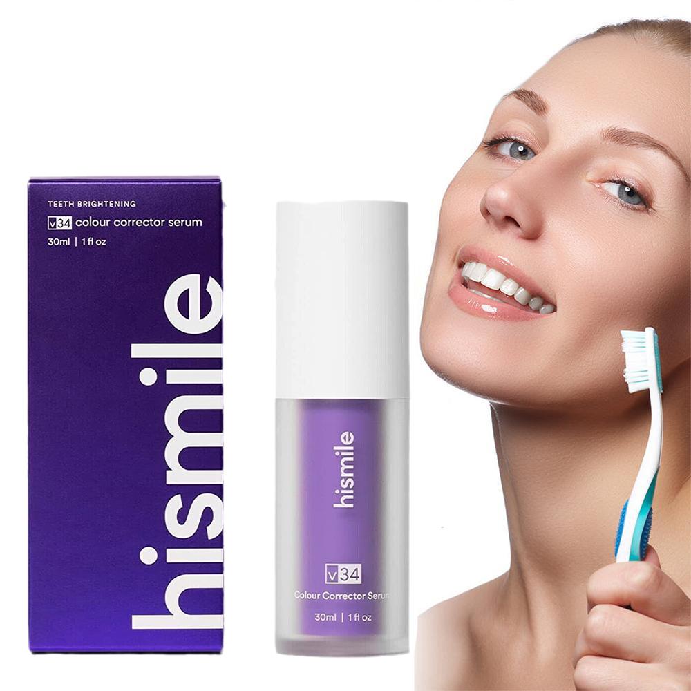 Teeth Whitening Serum - 30ml Hismile V34 Purple Teeth Whitening