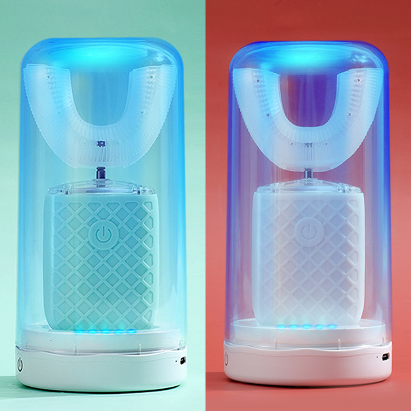 Teeth Whitening Or Tooth Whitening - 360 Degrees U-shaped Electric Toothbrush Rechargeable