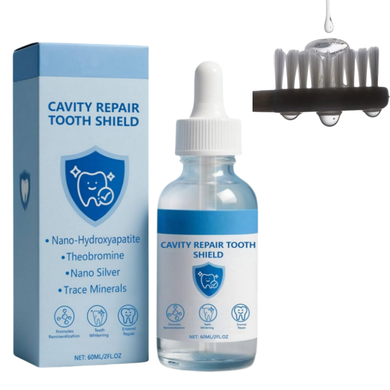 Enamel Repair Serum - 60ML Multi-Action Dental Serum Removes Stains