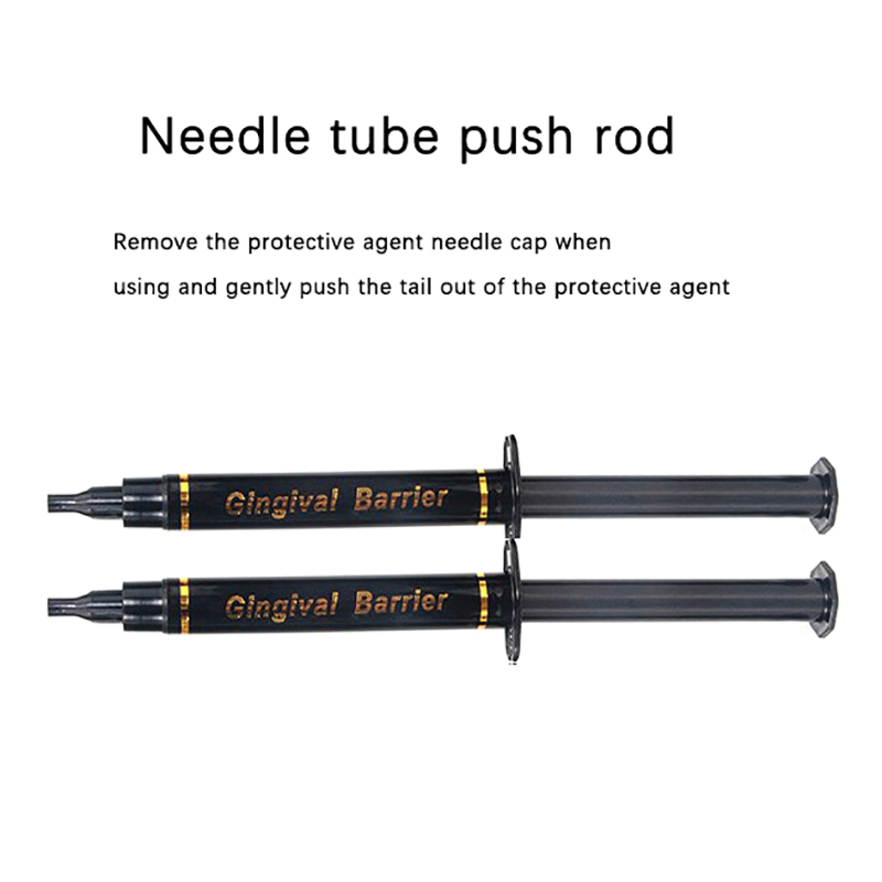 Teeth Whitening Gel Syringes - Resin 1.5/2.5/3ML Dental Syringe Gum Protector