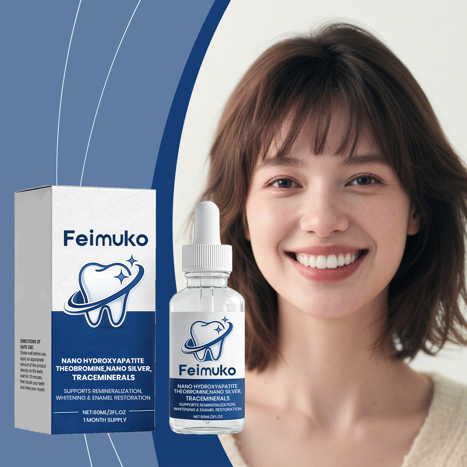 Feimuko Teeth Remineralizing S – Enamel Repair Serum Bewertung und Preis