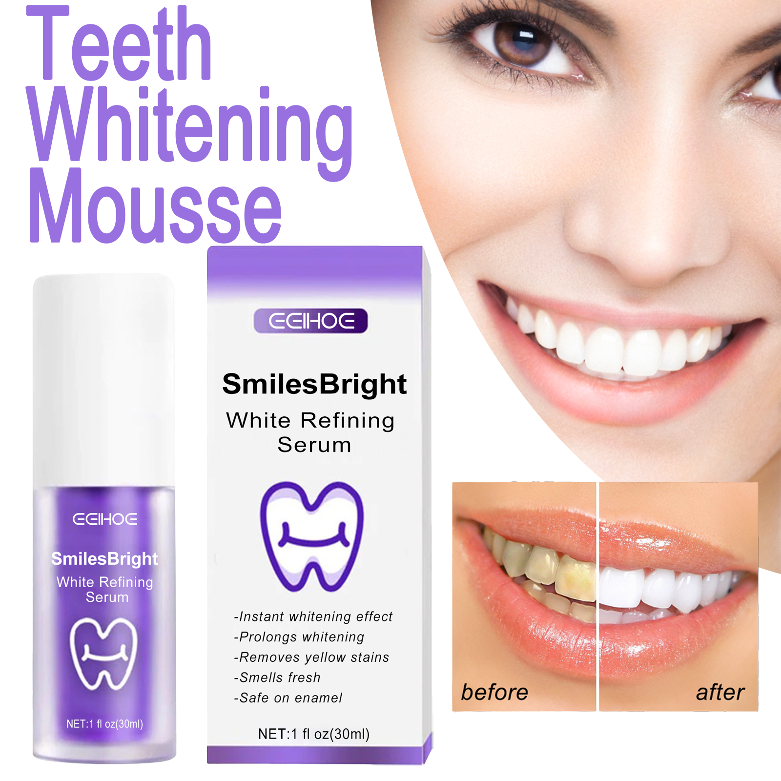 EELHOE Smiles Bright White Ref – Teeth Whitening Serum Bewertung und Preis