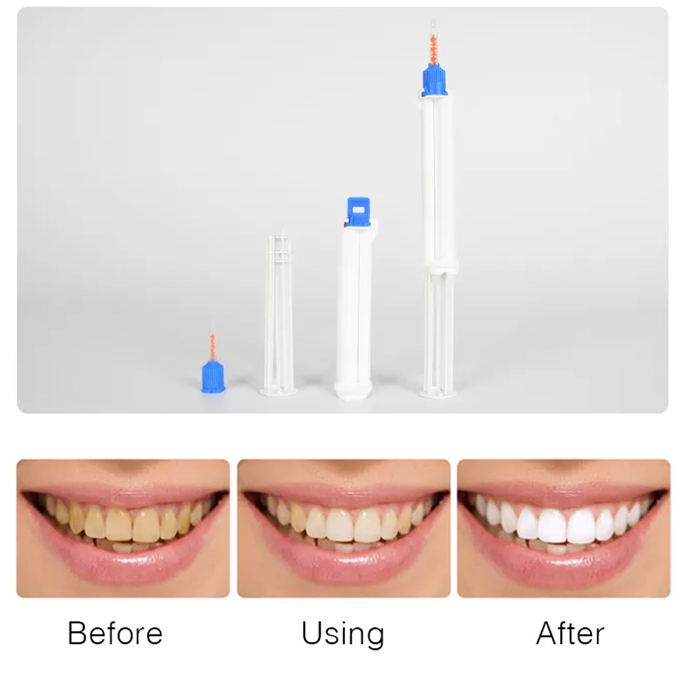 10 /5/2pcs Dental Dual Barrel  – Teeth Whitening Gel Syringes Bewertung und Preis