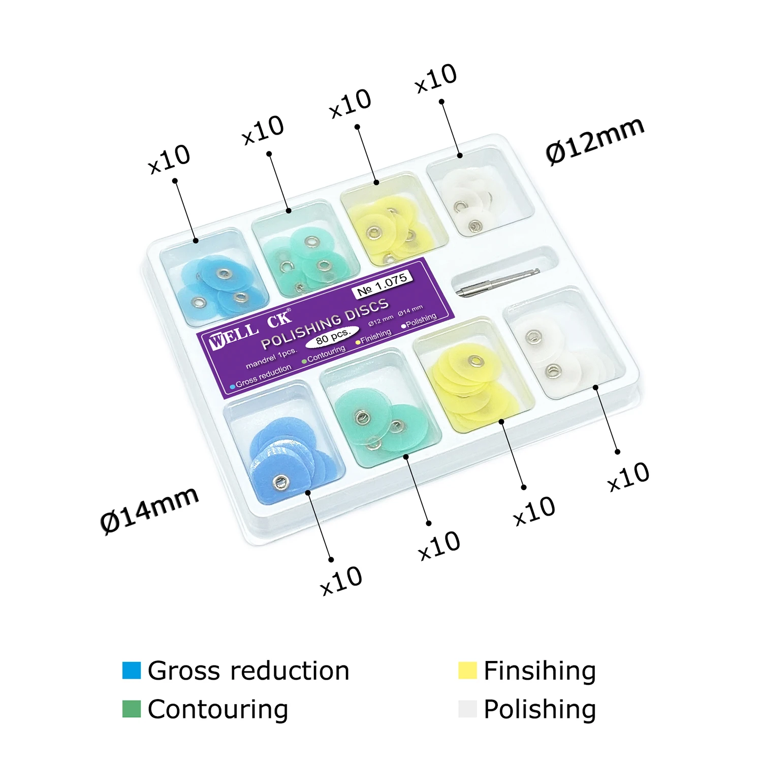 WELLCK Dental Polishing Discs  – Whitening Teeth Dentist Bewertung und Preis
