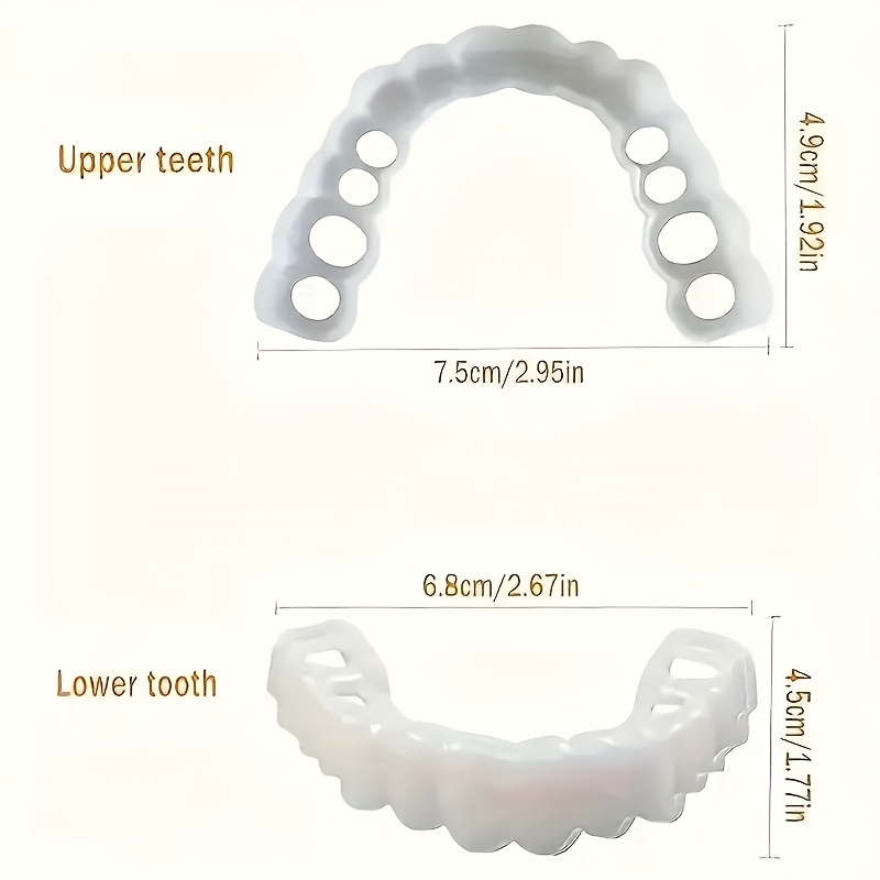 New Reusable Temporary False T – Teeth Whitening Uneven Bewertung und Preis