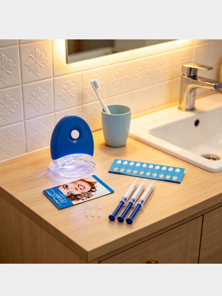 Glorysmile Teeth Kit - LED Lig – Teeth Whitening Gel Syringes Bewertung und Preis